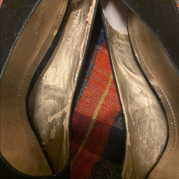 Suede BCBGeneration open toe pumps - Picture 3 of 3